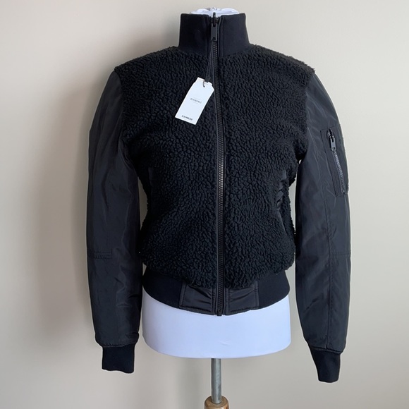 💕SOLD💕 Express Reversible Bomber Jacket - Picture 5 of 7